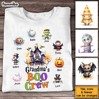 Personalized Halloween Gift For Grandma Boo Crew Shirt - Hoodie - Sweatshirt 27859 thumb 1