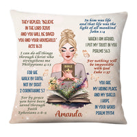Personalized Gift For Daughter Bible Verses Pillow 27863 thumb 1