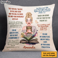 Personalized Gift For Daughter Bible Verses Pillow 27863 thumb 1