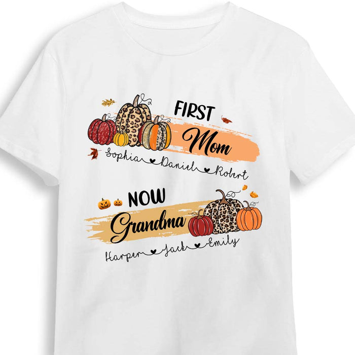 Personalized Gift For Grandma First Mom Shirt - Hoodie - Sweatshirt 27867 1