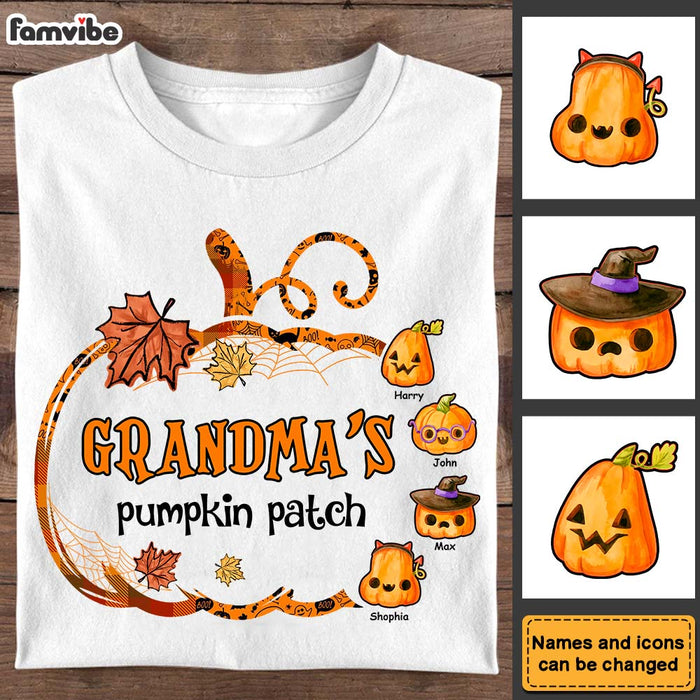 Personalized Gift For Grandma Pumpkin Fall Shirt - Hoodie - Sweatshirt 27868 1