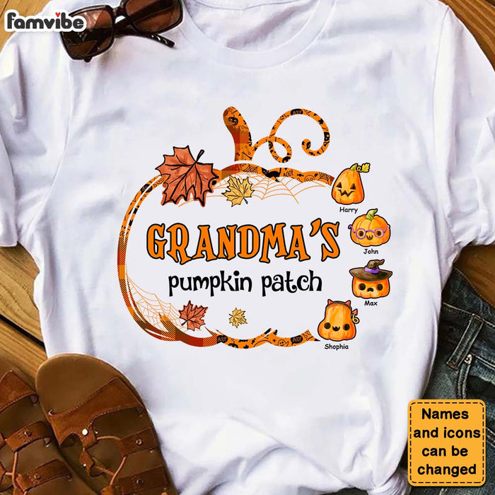 Personalized Gift For Grandma Pumpkin Fall Shirt - Hoodie - Sweatshirt 27868 1