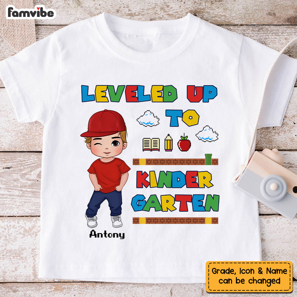 Personalized Gift For Kid Back To School Super Kiddo Kid T Shirt 27885 Mockup White