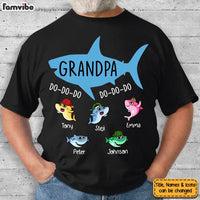 Personalized Gift For Grandpa Shark Shirt - Hoodie - Sweatshirt 27886 thumb 1