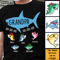 Personalized Gift For Grandpa Shark Shirt - Hoodie - Sweatshirt 27886 thumb 1