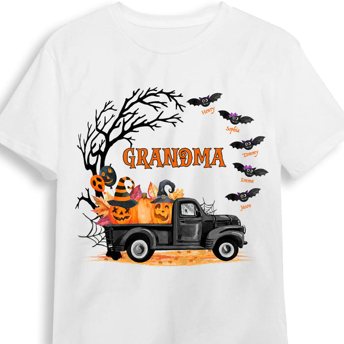 Personalized Gift For Grandma Halloween Bat Shirt Shirt - Hoodie - Sweatshirt 27901 1
