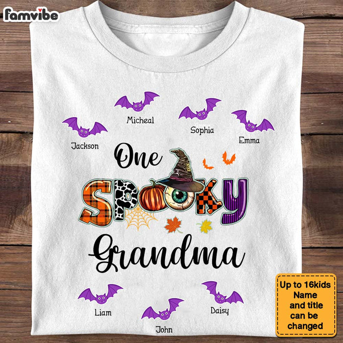 Personalized Gift For Grandma Halloween Shirt - Hoodie - Sweatshirt 27903 1