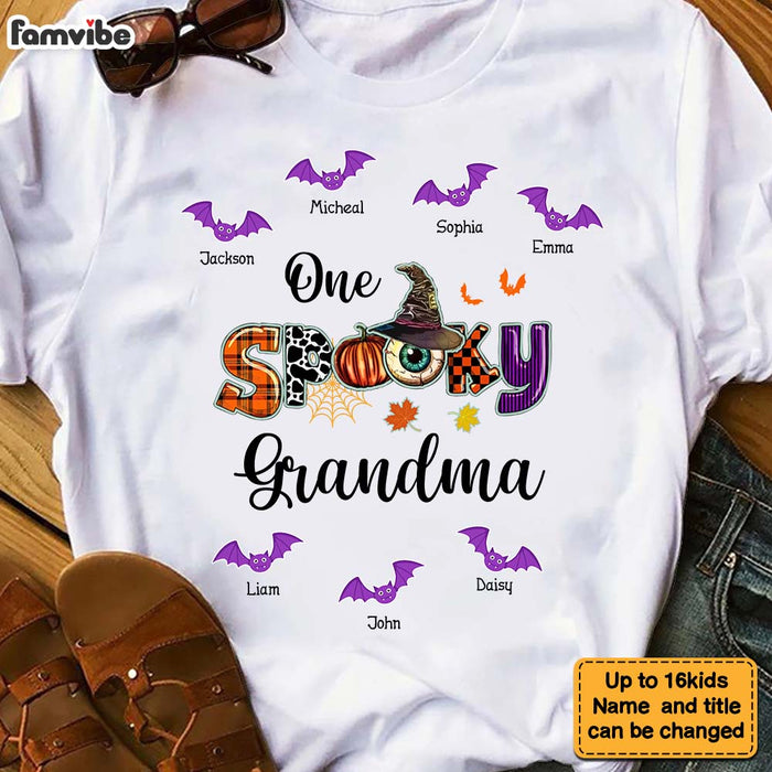 Personalized Gift For Grandma Halloween Shirt - Hoodie - Sweatshirt 27903 1