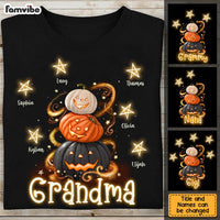 Personalized Gift For Grandma Pumpkin Halloween Fall Shirt - Hoodie - Sweatshirt 27905 thumb 1