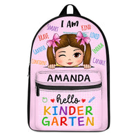 Personalized Gift For Kid Back To School, Gift for Pre-K, Kindergarten, Pre-school, Primary School Bag, BackPack 27907 thumb 1