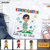 Personalized Back To School Gift For Grandson Let's Do This Kid T Shirt 27908 thumb 1