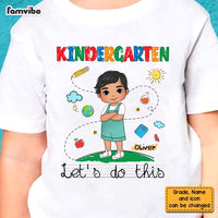 Personalized Back To School Gift For Grandson Let's Do This Kid T Shirt 27908 thumb 1