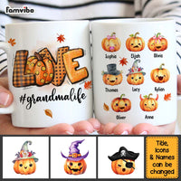 Personalized Gift For Grandma Love Fall Theme Mug 27909 thumb 1