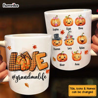 Personalized Gift For Grandma Love Fall Theme Mug 27909 thumb 1
