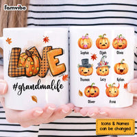 Personalized Gift For Grandma Love Fall Theme Mug 27909 thumb 1