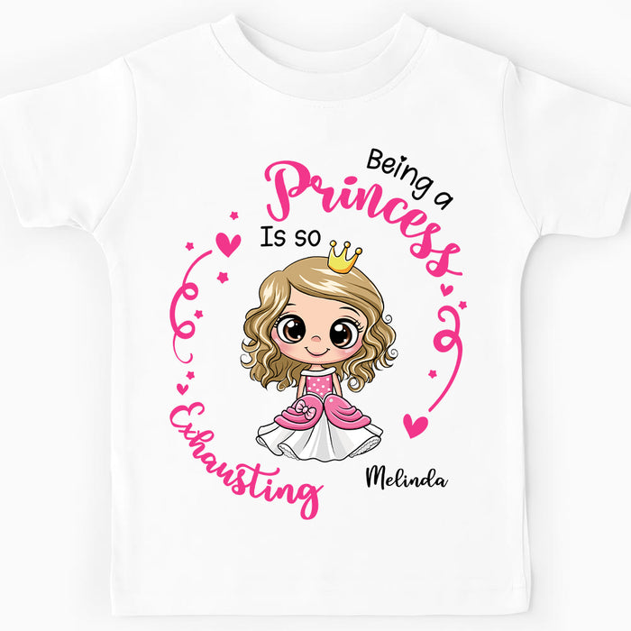 Personalized Gift For Granddaughter Little Princess Kid T Shirt 27914 1