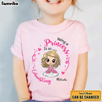 Personalized Gift For Granddaughter Little Princess Kid T Shirt 27914 thumb 1