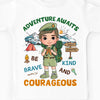 Personalized Gift For Grandson Adventure Awaits Scout Life Kid T Shirt 27915 1