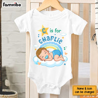 Personalized Gift For Newborn Baby Alphabet Baby Onesie 27916 thumb 1