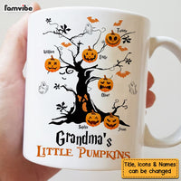 Personalized Halloween Grandma's Little Pumpkin Mug 27920 thumb 1