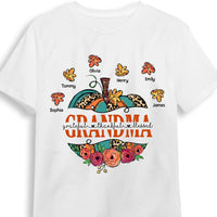 Personalized Gift For Grandma Fall Grateful Thankful Blessed Shirt - Hoodie - Sweatshirt 27923 thumb 1