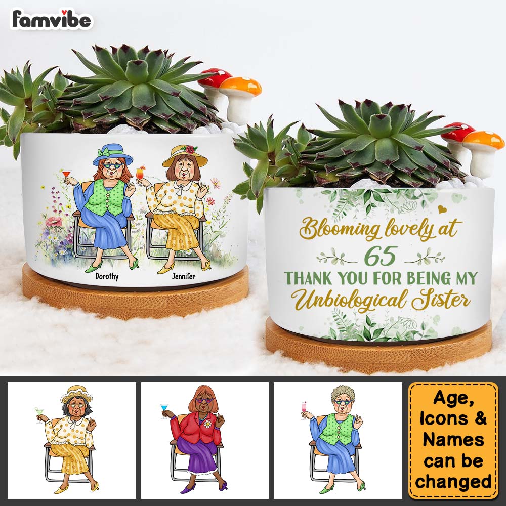 Personalized Birthday Gift For Friend Plant Lover Plant Pot 27932 Primary Mockup