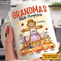 Personalized Halloween Gift For Grandma Little Pumpkins Mug 27937 thumb 1