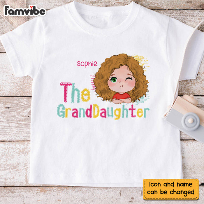 Personalized Gift For Granddaughter Kid T Shirt 27939 1