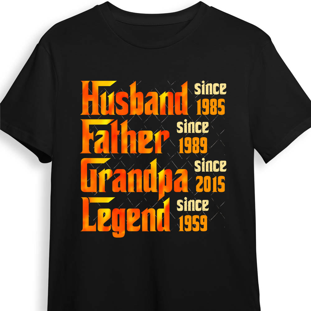 Personalized Birthday Gift For Grandpa Shirt Hoodie Sweatshirt 27944 Primary Mockup