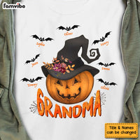 Personalized Gift For Grandma Pumpkin Fall Halloween Shirt - Hoodie - Sweatshirt 27947 thumb 1