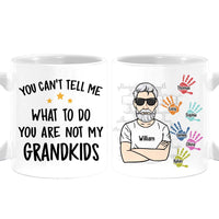 Personalized Gift For Grandpa Handprint Mug 27949 thumb 1