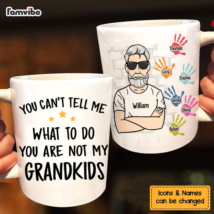 Personalized Gift For Grandpa Handprint Mug 27949 1