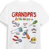 Personalized Grandpa Papa's Little Helper Shirt - Hoodie - Sweatshirt 27950 1