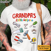 Personalized Grandpa Papa's Little Helper Shirt - Hoodie - Sweatshirt 27950 thumb 1