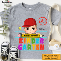 Personalized Gift For Grandson Back To School Kid T Shirt 27958 thumb 1