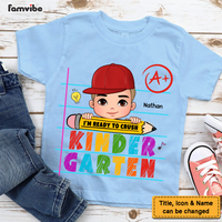 Personalized Gift For Grandson Back To School Kid T Shirt 27958 thumb 1