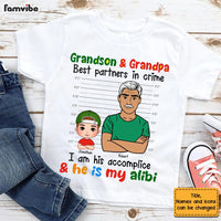 Personalized Gift For Granddaughter Partners In Crime Kid T Shirt 27965 thumb 1