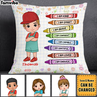 Personalized I Am Kind Gift For Grandson Pillow 27967 thumb 1
