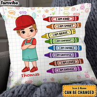 Personalized I Am Kind Gift For Grandson Pillow 27967 thumb 1