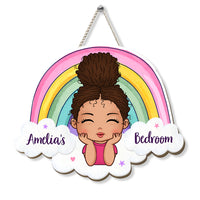 Personalized Gift For Granddaughter's Room Decor Wood Sign 27971 thumb 1