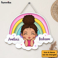 Personalized Gift For Granddaughter's Room Decor Wood Sign 27971 thumb 1