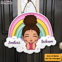 Personalized Gift For Granddaughter's Room Decor Wood Sign 27971 thumb 1