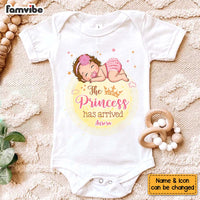 Personalized Gift For Newborn Baby Has Arrived Baby Onesie 27977 thumb 1