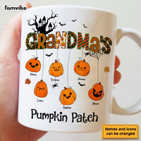Personalized Gift For Grandma Hanging Pumpkin Patch Mug 27983 thumb 1