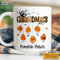 Personalized Gift For Grandma Hanging Pumpkin Patch Mug 27983 thumb 1
