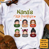 Personalized Gift For Nana Grandma Pumpkin Grandkids Peeking Shirt - Hoodie - Sweatshirt 27984 1