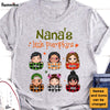 Personalized Gift For Nana Grandma Pumpkin Grandkids Peeking Shirt - Hoodie - Sweatshirt 27984 1