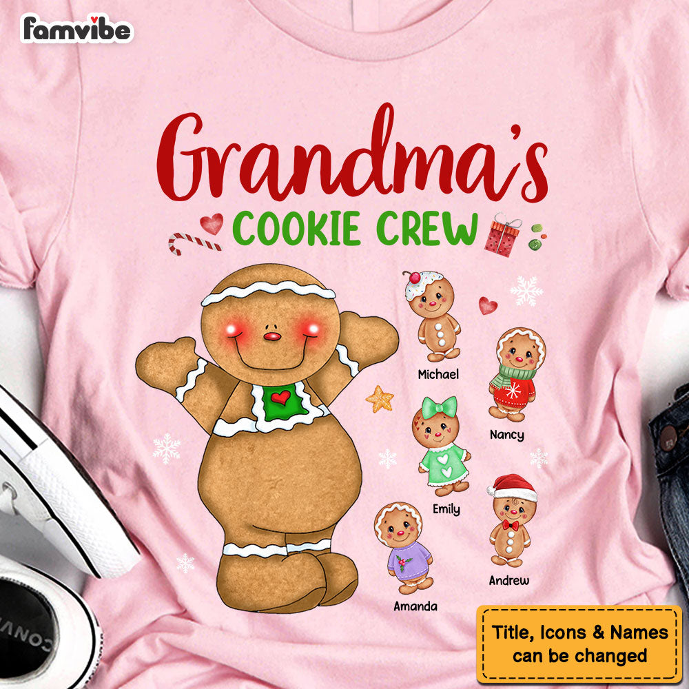 Personalized Gift For Nana Grandma Cookies Shirt Hoodie Sweatshirt 27986 Primary Mockup