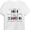 Personalized Gift For Nana First Mom Now Grandma Polkadot Shirt - Hoodie - Sweatshirt 27987 1