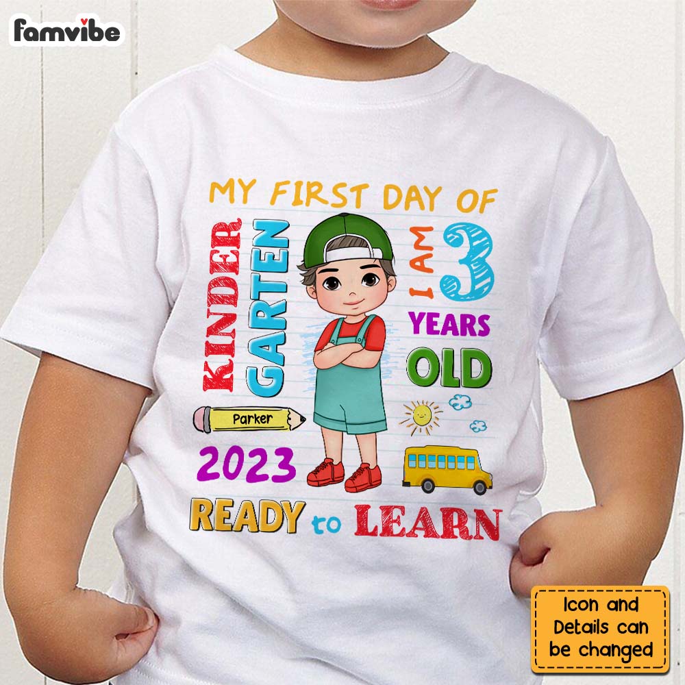 Personalized Gift For Grandson Back To School Kid T Shirt 27988 Mockup 2